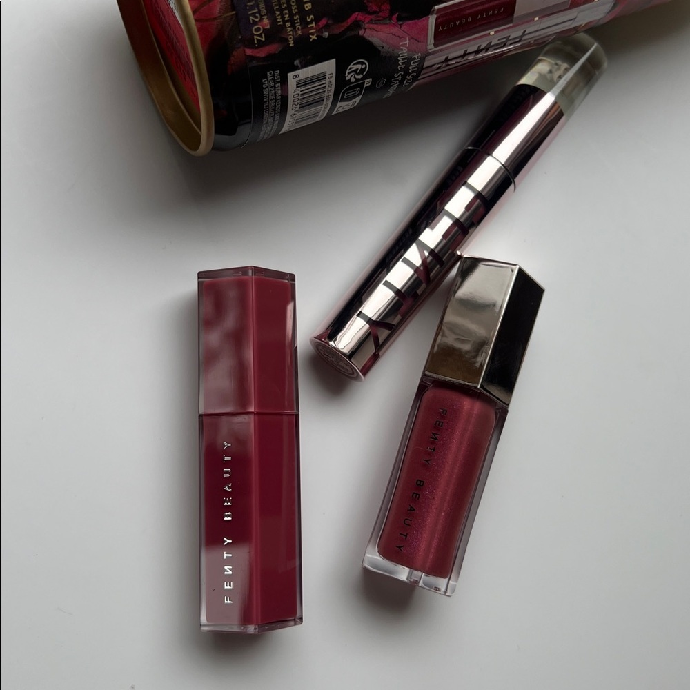 FENTY BEAUTY by Rihanna It's Riri Szn 3-Piece Lip Set Limited Edition - Picture 5 of 16